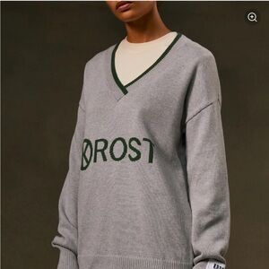 Krost Sweater Green & Grey